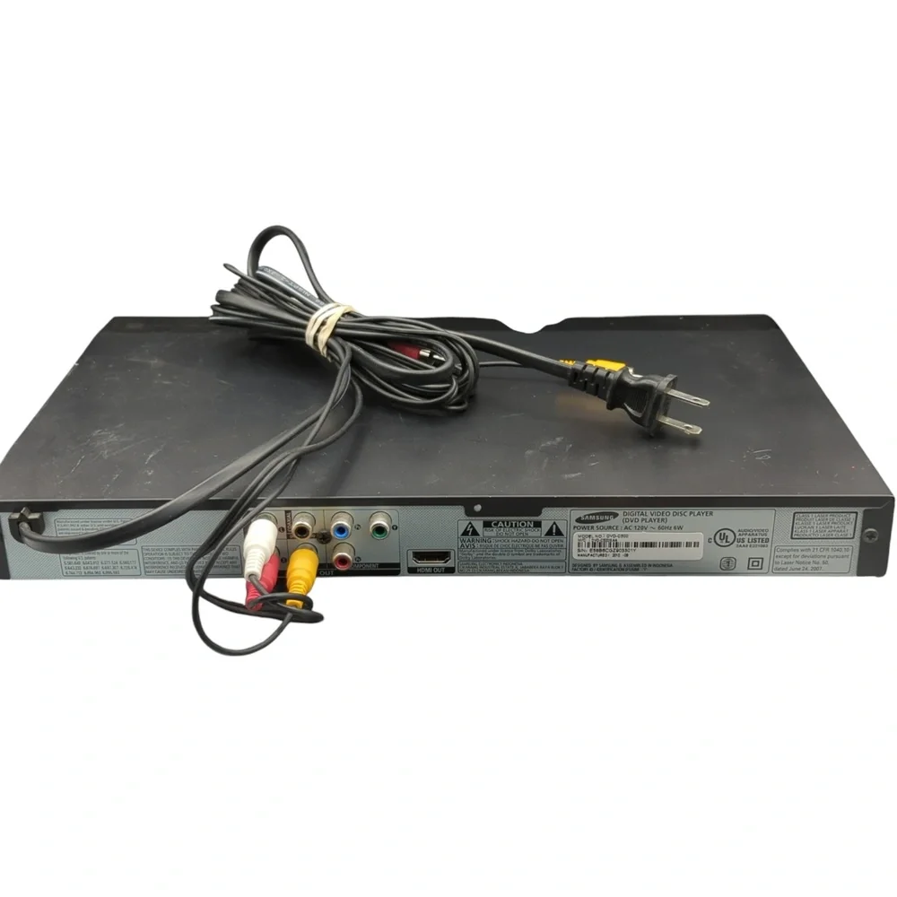 Samsung DVD Player DVD-C500 HDMI 1080p Dolby Digital AnyNet Black Tested Working